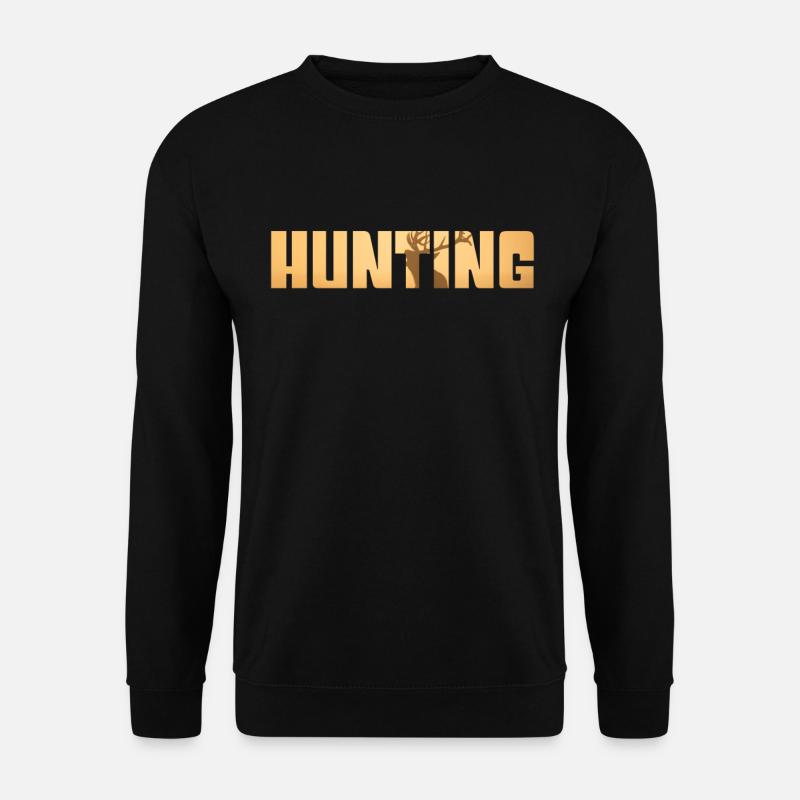 Hunt - Unisex Sweatshirt - black