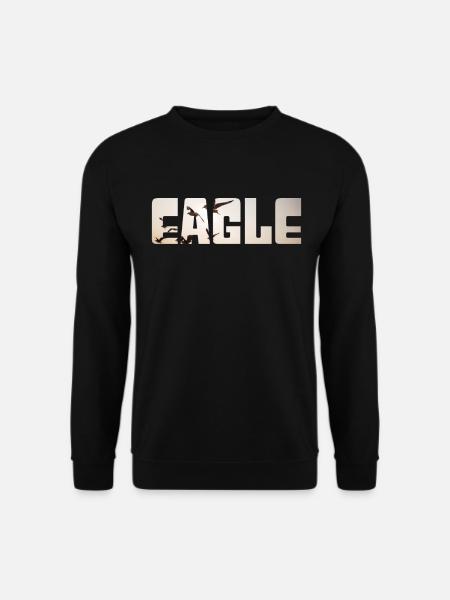 Eagle - Unisex Sweatshirt - black