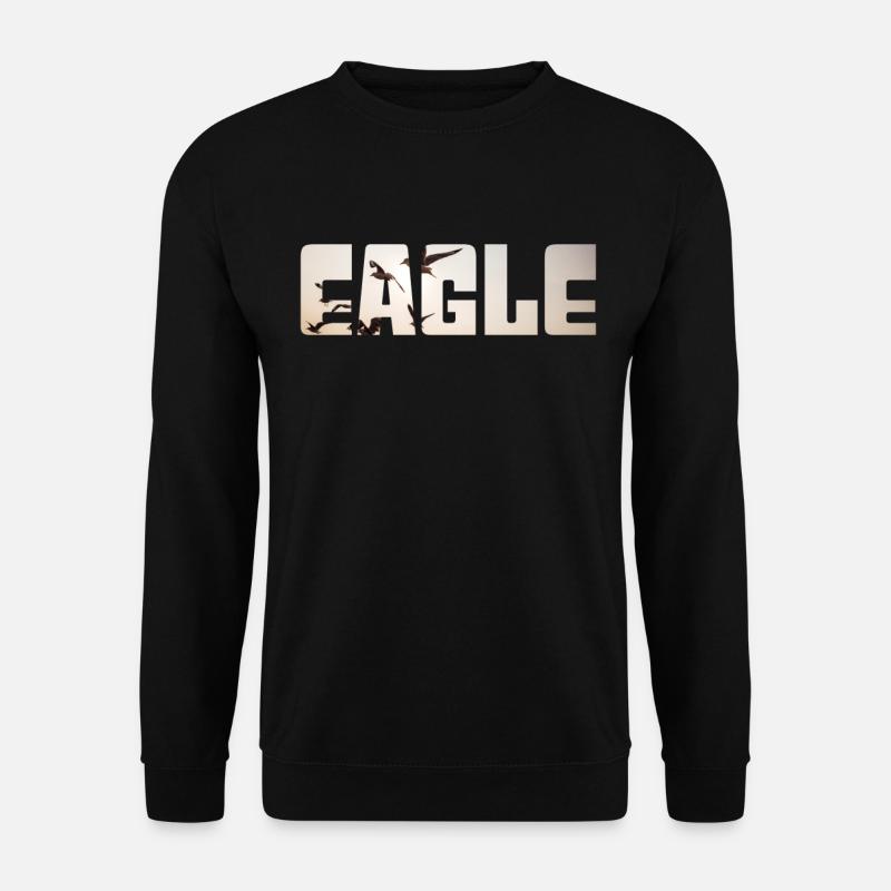 Adler - Unisex Pullover - Schwarz