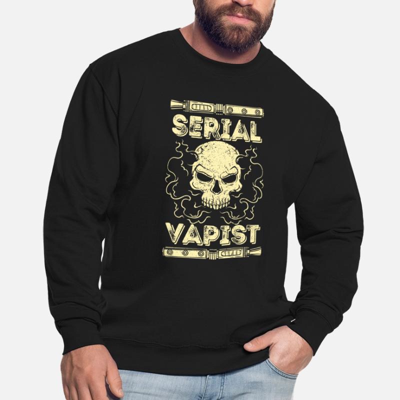 Vaping Serial Vapist E-zigarette Unisex Pullover