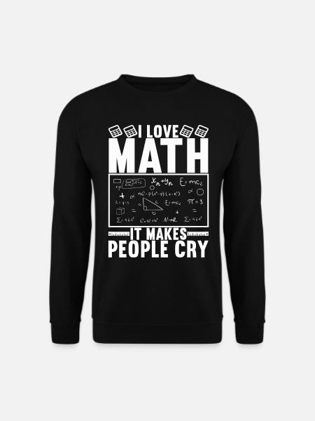 Math Teacher - Unisex Sweatshirt - black