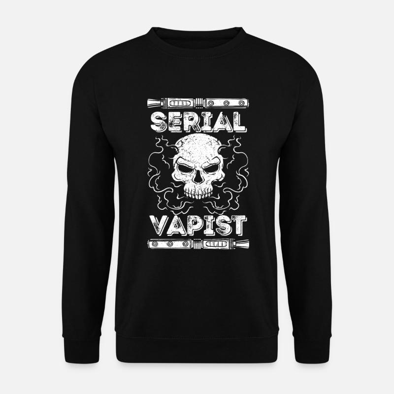 Vaping Serial Vapist E-cigarette - Sweat-shirt Unisexe - noir