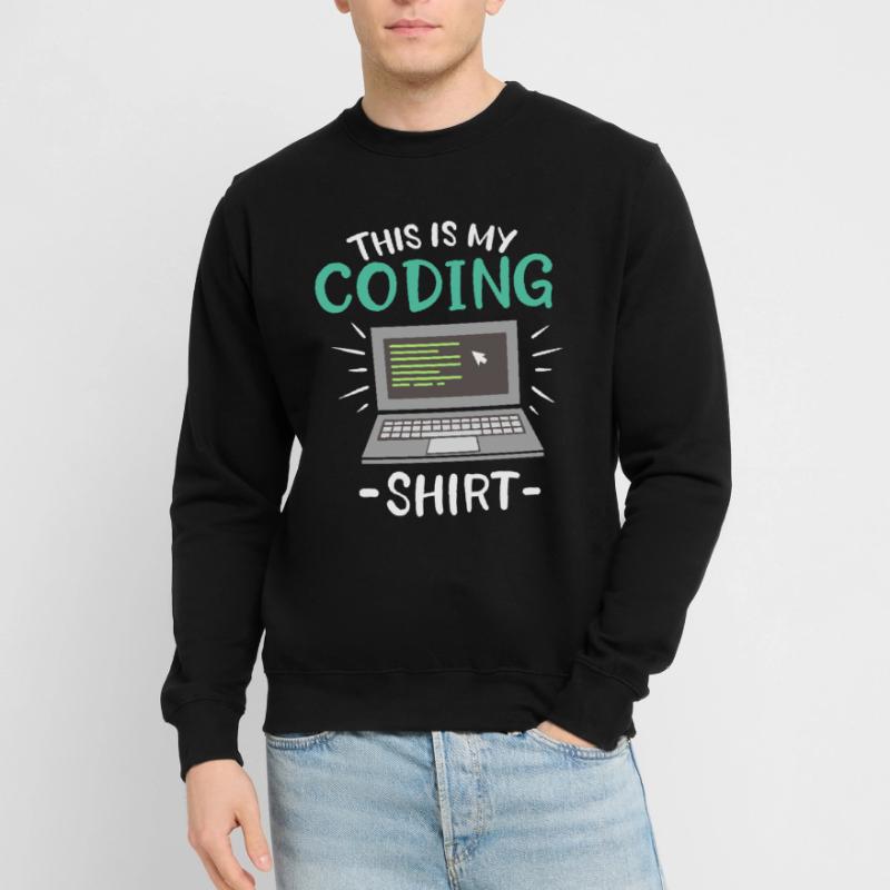 Ceci est mon codeur de chemise de codage Sweat-shirt Unisexe