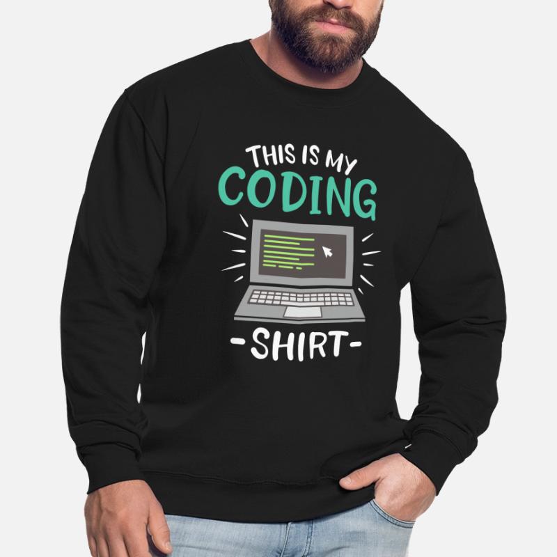 Ceci est mon codeur de chemise de codage Sweat-shirt Unisexe