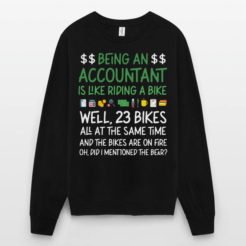 Comptable Comptable Comptable Sweat-shirt Unisexe