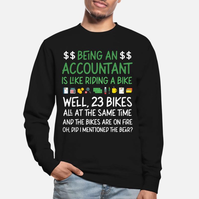 Comptable Comptable Comptable Sweat-shirt Unisexe