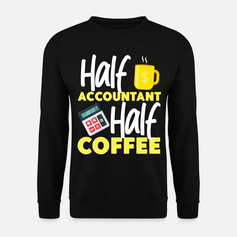 Accountant Bookkeeper Accounting - Unisex Sweatshirt - black