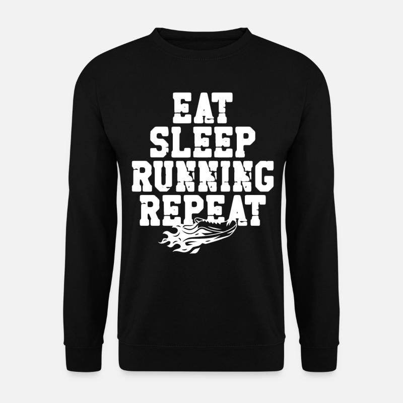 Running Runner Semi-Marathon - Sweat-shirt Unisexe - noir