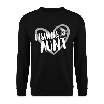Pêche à la ligne Pêche - Sweat-shirt Unisexe - noir - Devant - Alina (178cm) & Michal (187cm)