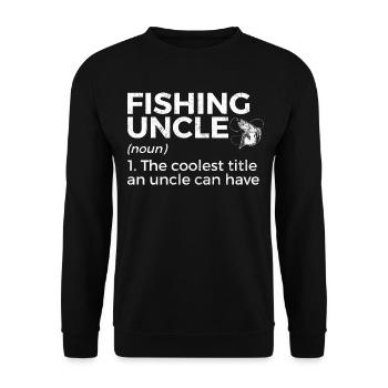 Pêche à la ligne Pêche - Sweat-shirt Unisexe - noir - Devant - Alina (178cm) & Michal (187cm)