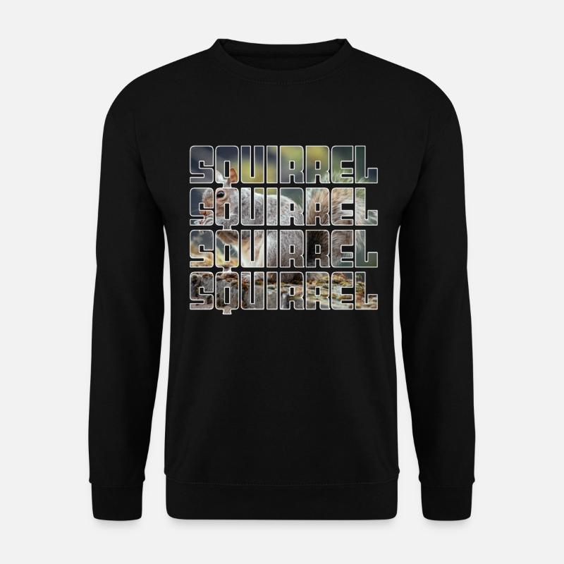 Eichhörnchen - Unisex Pullover - Schwarz