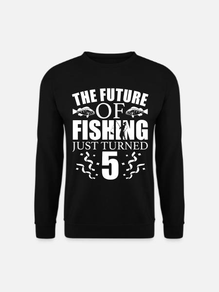 Pêche à la ligne Pêche - Sweat-shirt Unisexe - noir