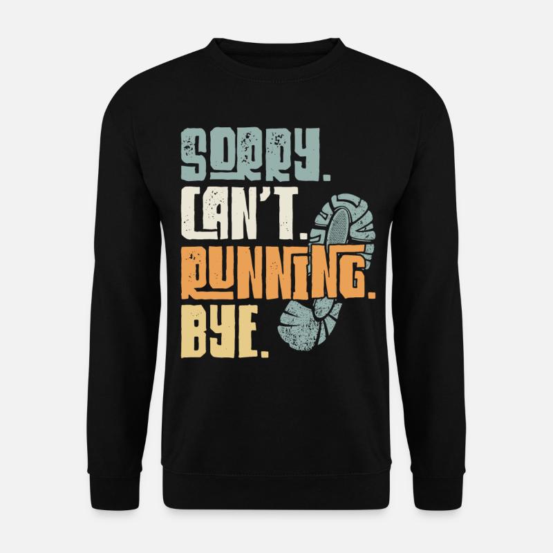 Running Runner Half Marathon - Unisex Sweatshirt - black