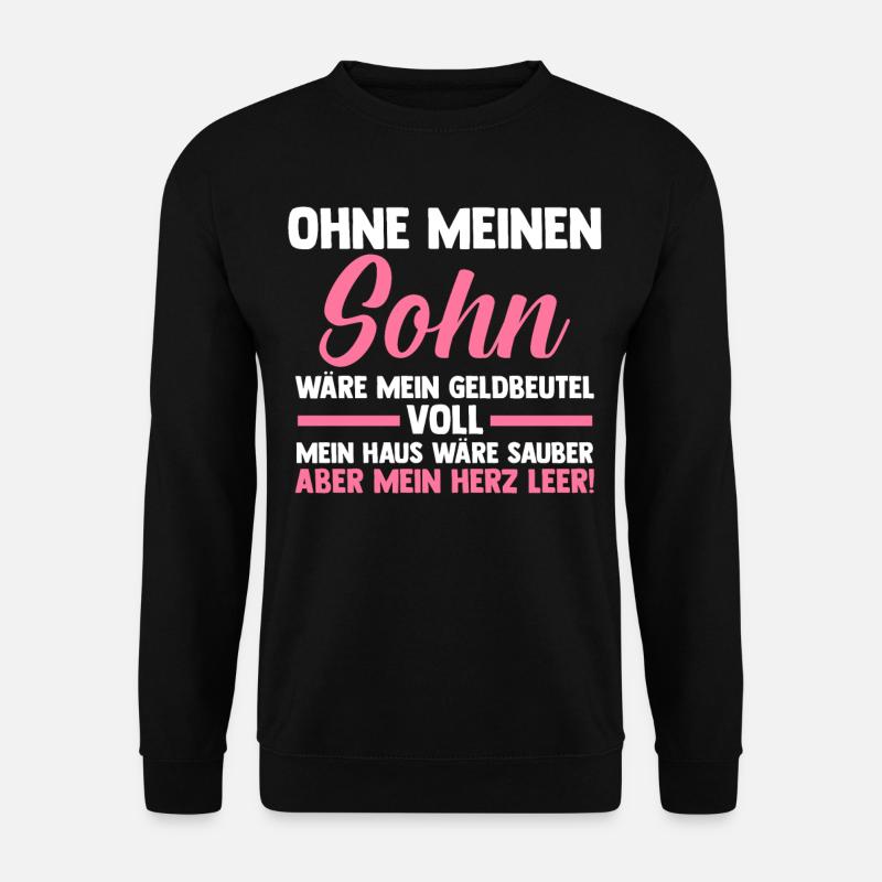 Mutter Neffen Mama - Unisex Pullover - Schwarz