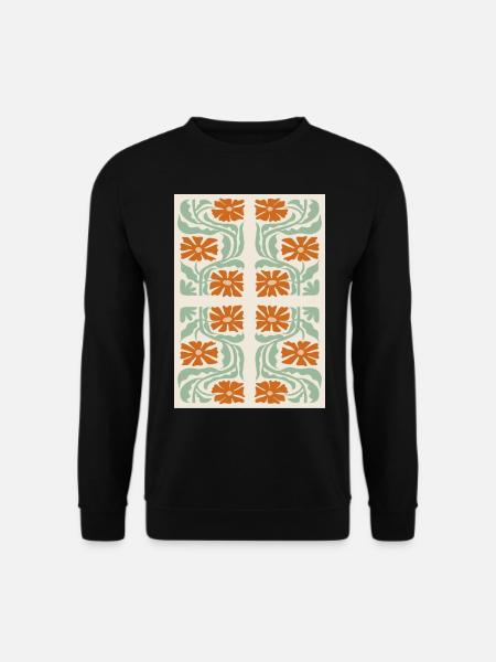 Jugendstil, Arts & Crafts, Aesthetic, Vintage-1900 - Unisex Pullover - Schwarz