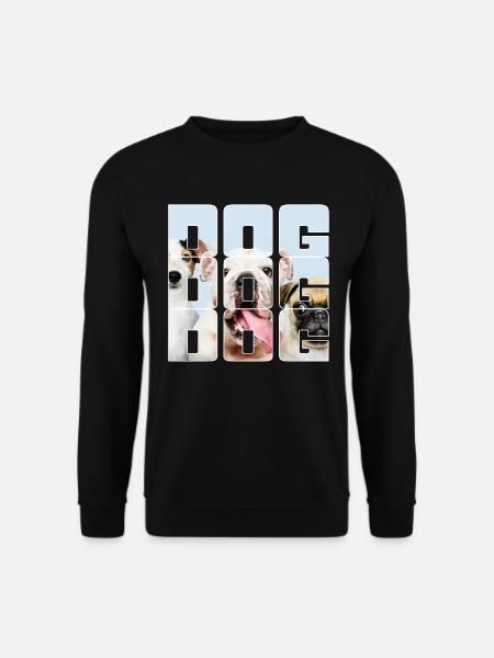 Hund - Unisex Pullover - Schwarz