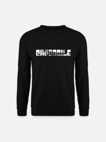 Crocodile - Sweat-shirt Unisexe - noir