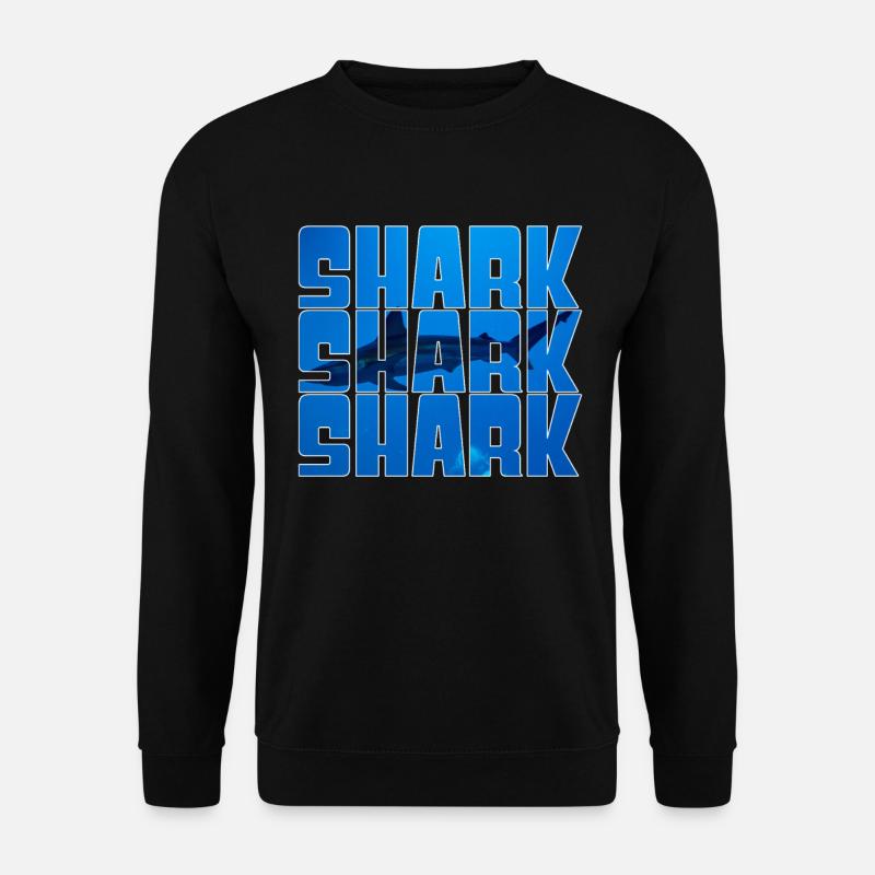 Shark - Unisex Sweatshirt - black