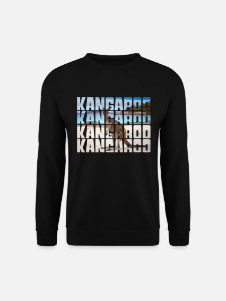 Kangaroo - Unisex Sweatshirt - black