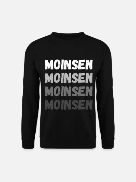Oldenburg Oldenburger Norden Norddeutschland Moin - Unisex Pullover - Schwarz
