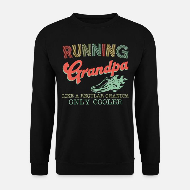 Running Runner Half Marathon - Unisex Pullover - Schwarz