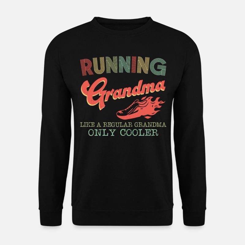 Running Runner Half Marathon - Unisex Sweatshirt - black