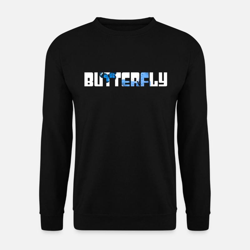 Papillon - Sweat-shirt Unisexe - noir
