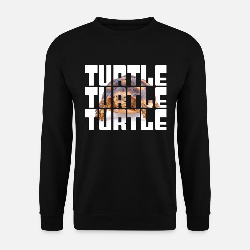 Tortue - Sweat-shirt Unisexe - noir