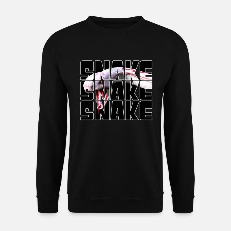 Schlange - Unisex Pullover - Schwarz