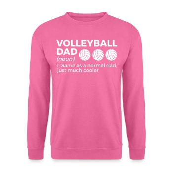 Volleyball Spieler Geschenk - Unisex Pullover - Pink - Vorne