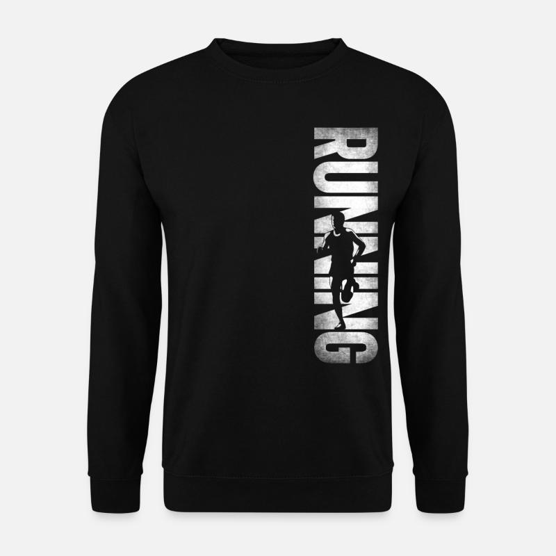 Running Runner Semi-Marathon - Sweat-shirt Unisexe - noir