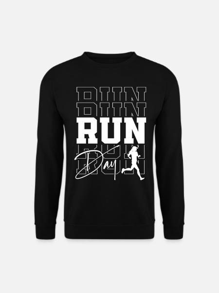 Running Runner Semi-Marathon - Sweat-shirt Unisexe - noir