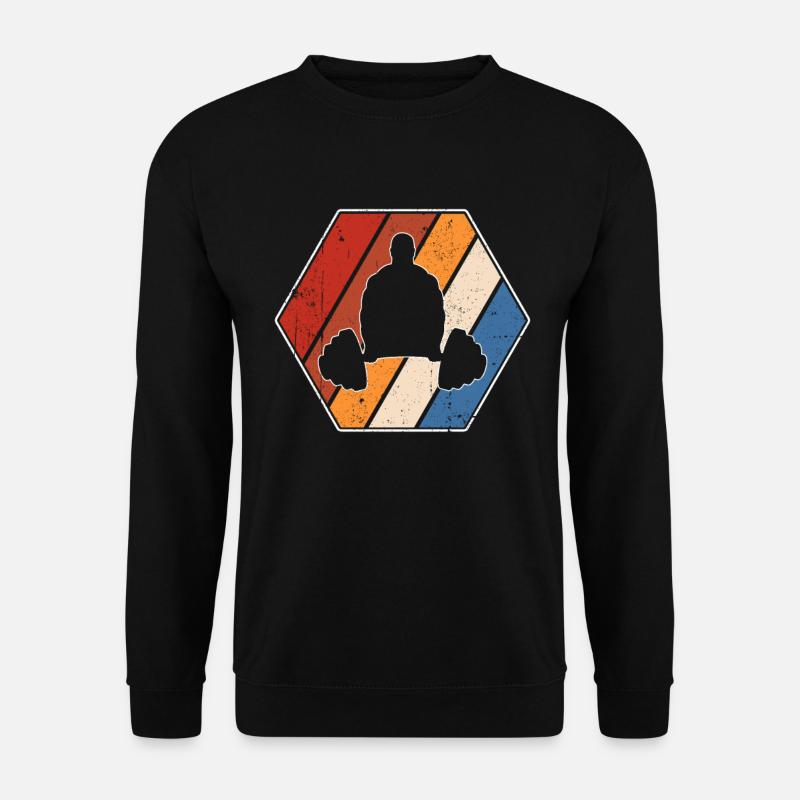 Gym Retro - Unisex Sweatshirt - black