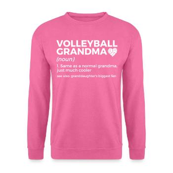 Volleyball Spieler Geschenk - Unisex Pullover - Pink - Vorne