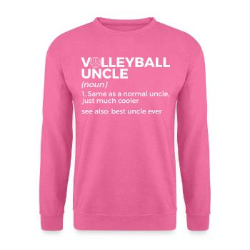 Volleyball Spieler Geschenk - Unisex Pullover - Pink - Vorne