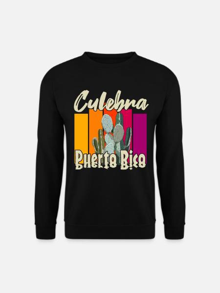 Culebra Puerto Rico - Unisex Pullover - Schwarz