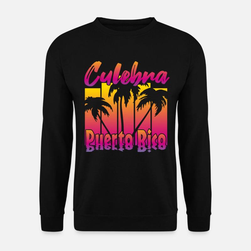 Culebra Puerto Rico - Unisex Pullover - Schwarz