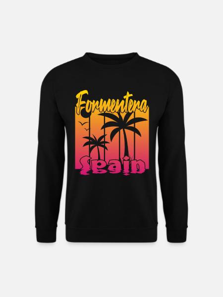Formentera Spain - Unisex Sweatshirt - black