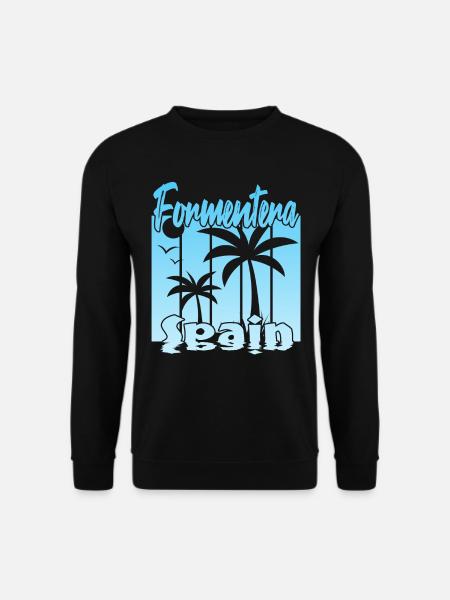 Formentera Spain - Unisex Sweatshirt - black