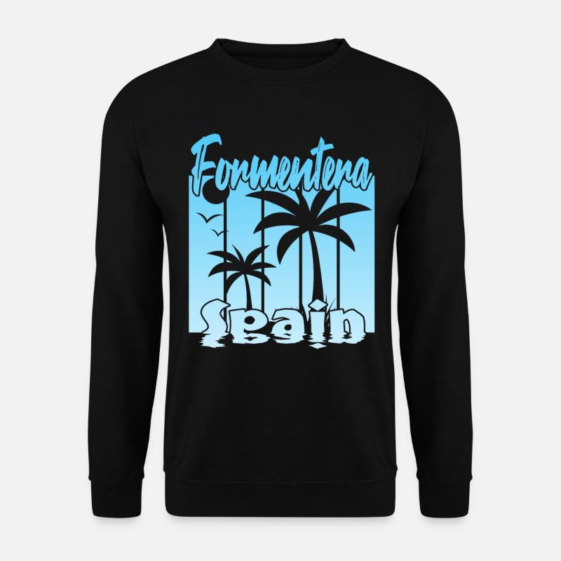 Formentera Spain - Unisex Sweatshirt - black