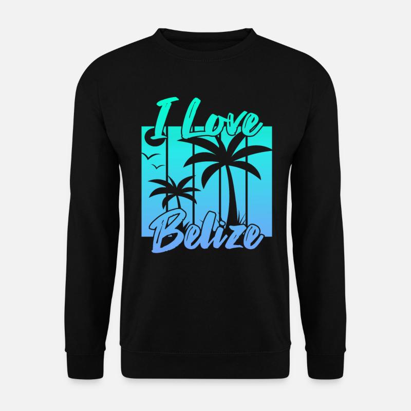 I love Belize - Unisex Sweatshirt - black