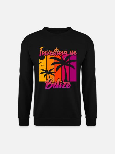 Investing in Belize - Unisex Sweatshirt - black