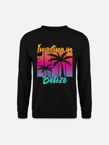 Investing in Belize - Unisex Sweatshirt - black