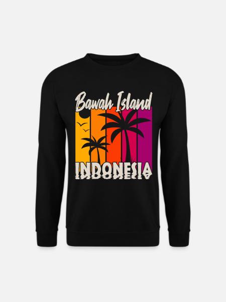Pulau Bawah Indonésie - Sweat-shirt Unisexe - noir