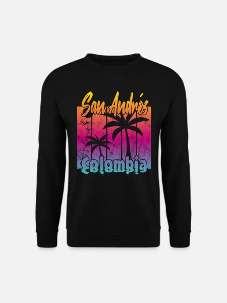 San Andrés Colombia - Unisex Sweatshirt - black