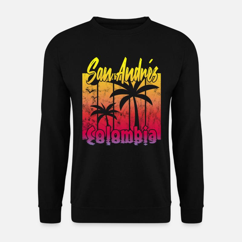 San Andrés Colombia - Unisex Pullover - Schwarz