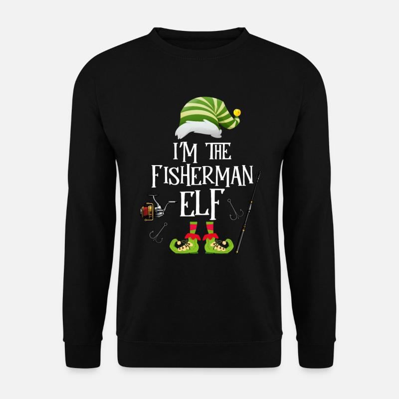 Fischerman Elf - Unisex Pullover - Schwarz