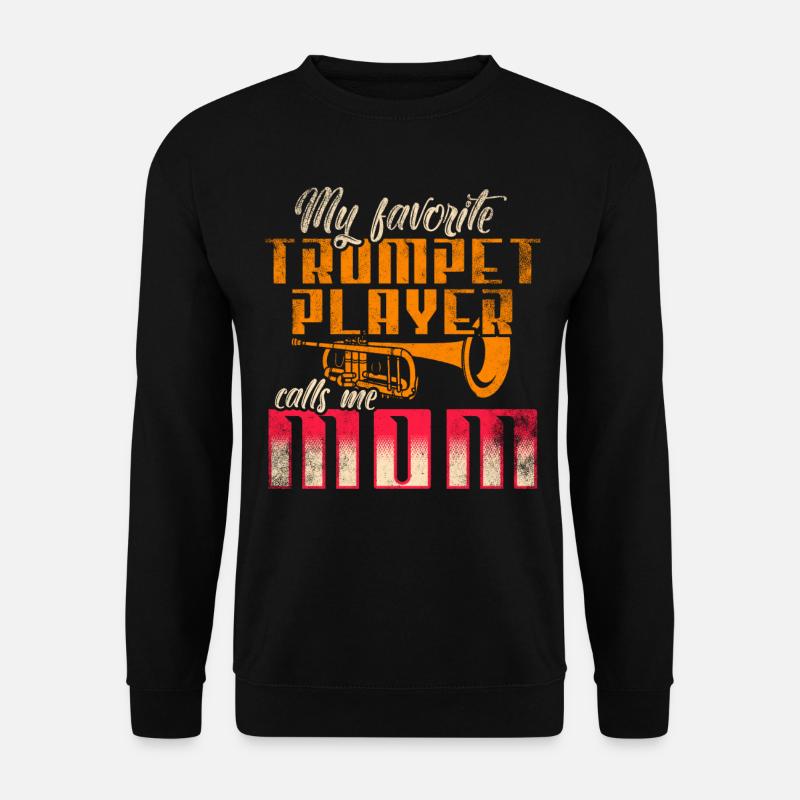 Trompettes Mère Trompette - Sweat-shirt Unisexe - noir