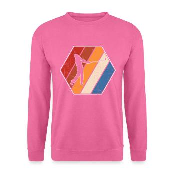 Golf Retro - Unisex Pullover - Pink - Vorne