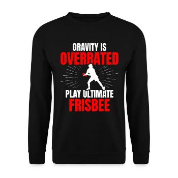 Gravity est surestimé Play Ultimate - Sweat-shirt Unisexe - noir - Devant - Alina (178cm) & Michal (187cm)